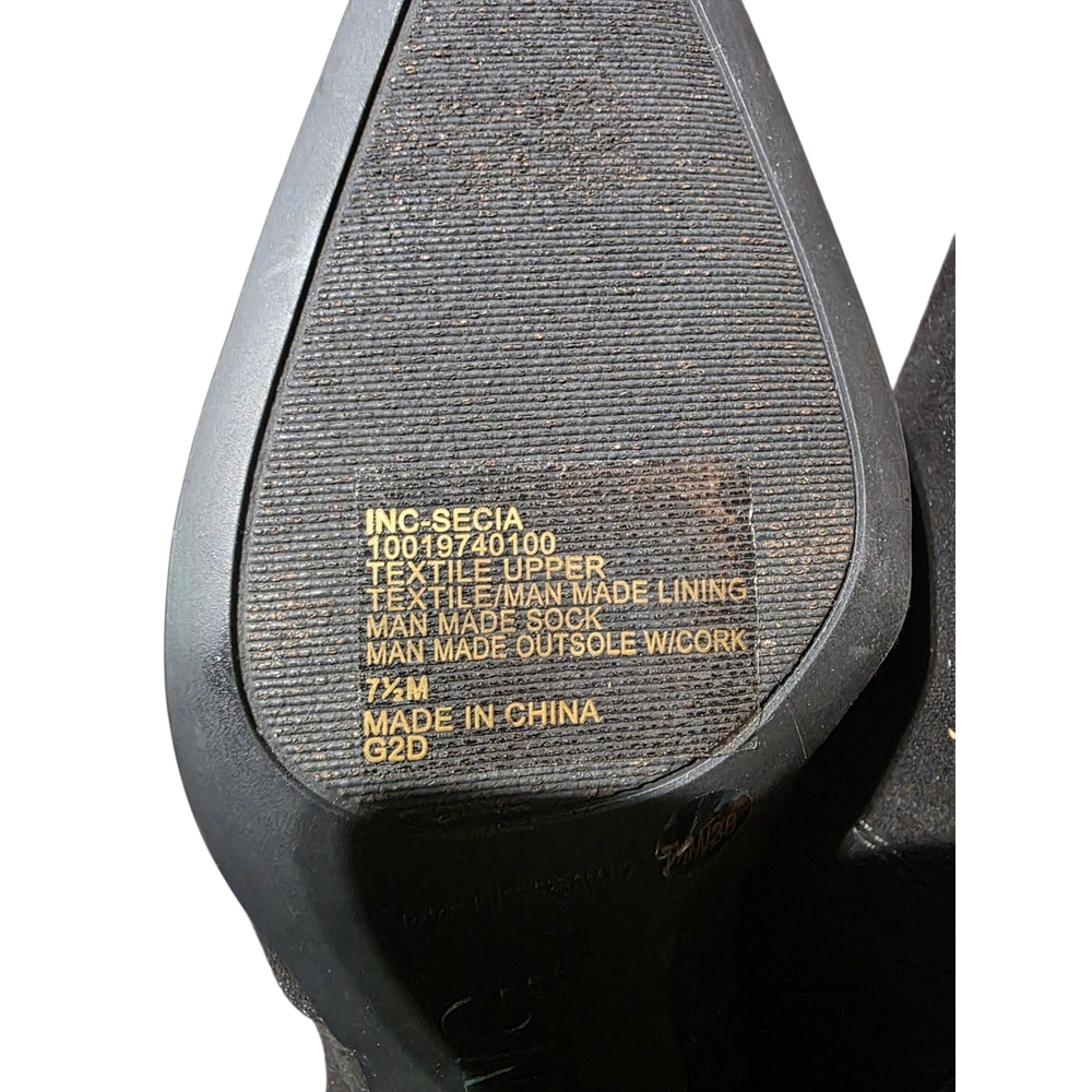 INC International Concepts Black Heeled Boots - Picture 10 of 12
